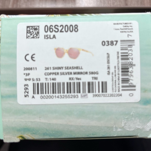 Costa Del Mar Isla Sunglasses with copper silver mirror 580G lenses - Picture 3 of 9